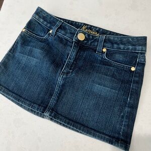 Marciano Vintage Jean Ultra Miniskirt